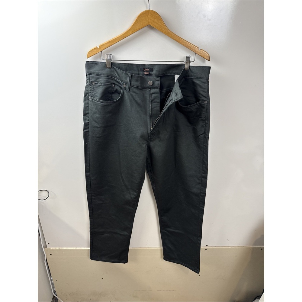 Quince Men Comfort Stretch Traveler 5-Pocket Pants Straight Dark Charcoal 36x28